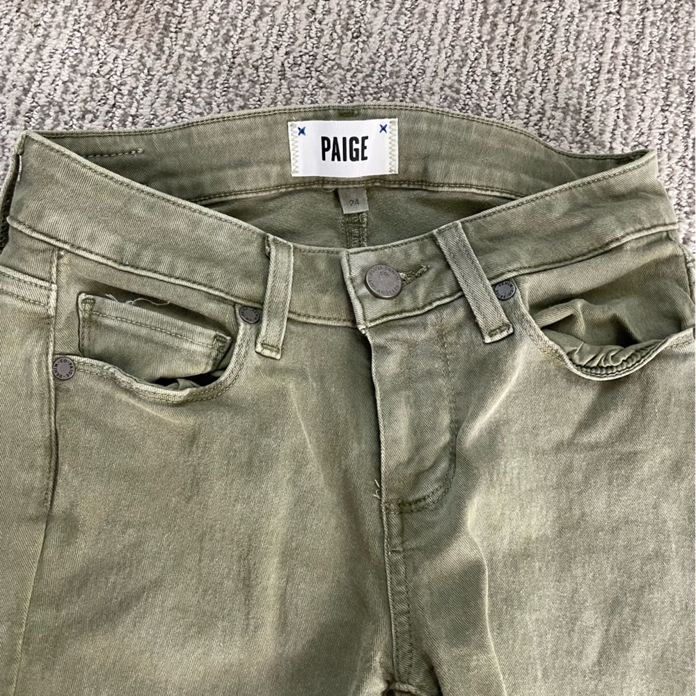 Paige Verdugo ankle size 24 army green